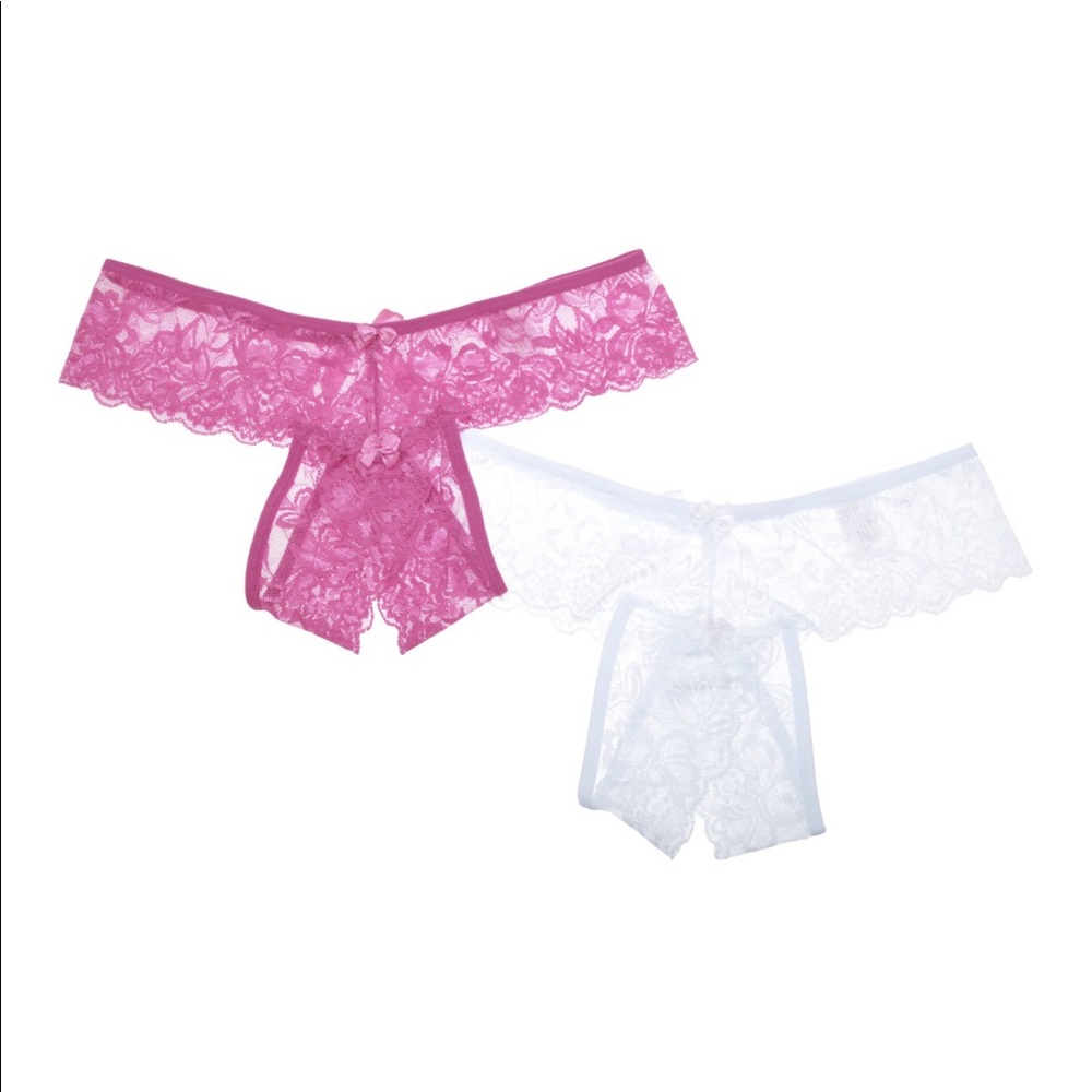 🥰💕Lace Crotchless Thongs💕🥰